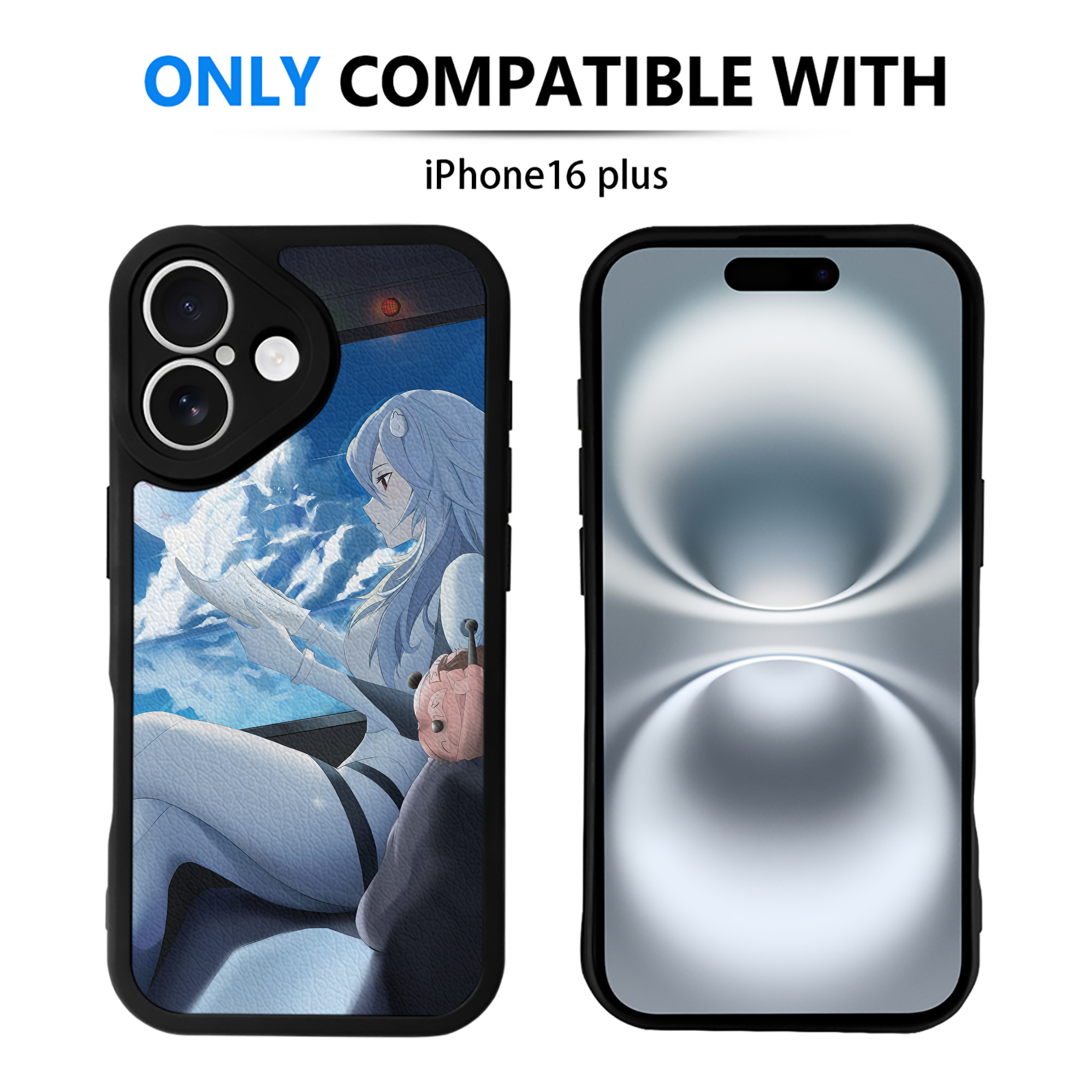 （画像用） EVA 新世紀エヴァンゲリオン 【iPhone 16シリーズ対応】シリコンスマホケース（レザー調） 材質：シリコン